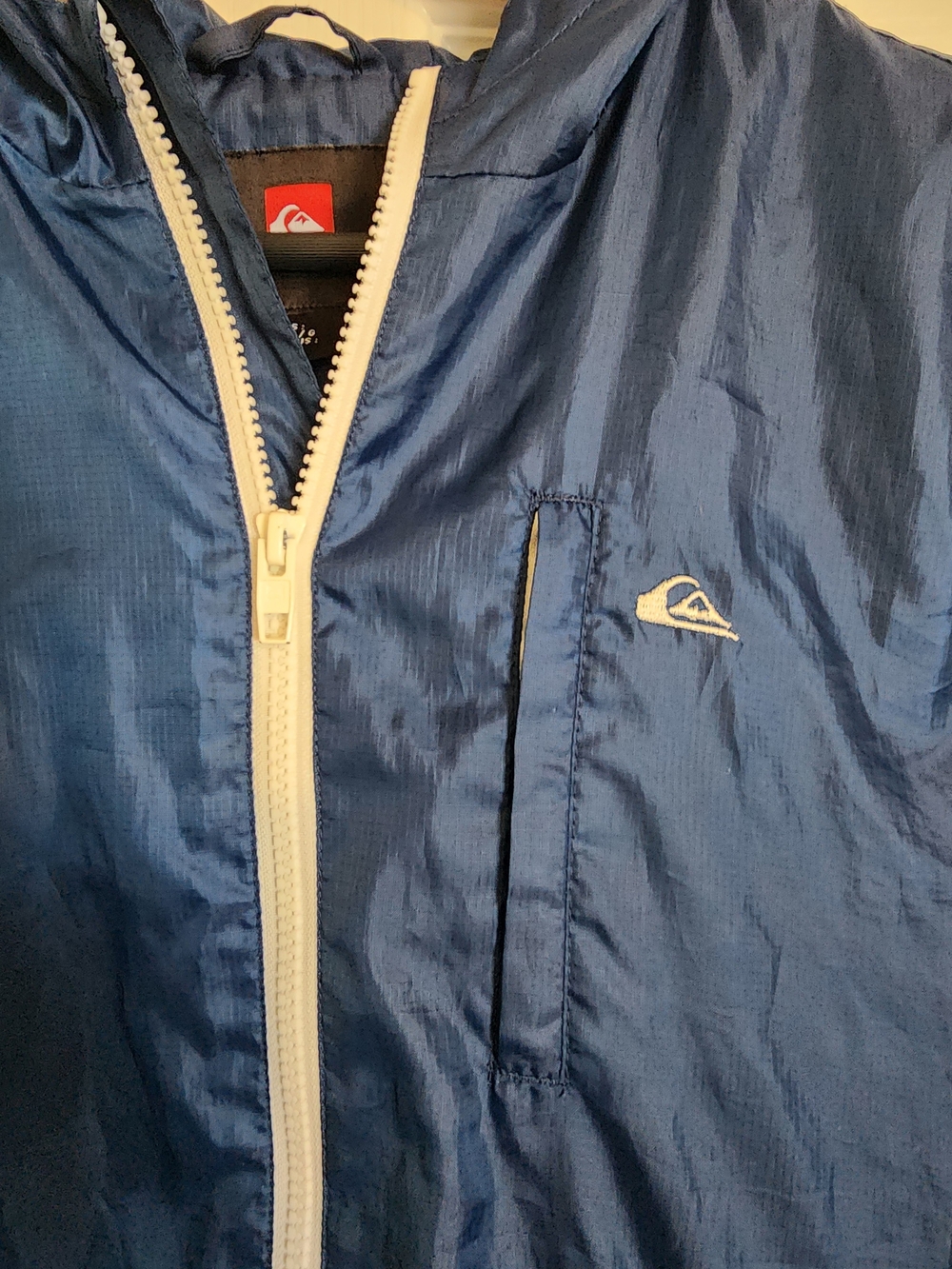 Quiksilver Windbreaker Jacket. Retro Athliesure Streetwear Outerwear Preppy Y2K